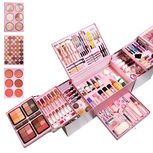 بوكس المكياج المطور الحصري الشامل (140 قطعة)